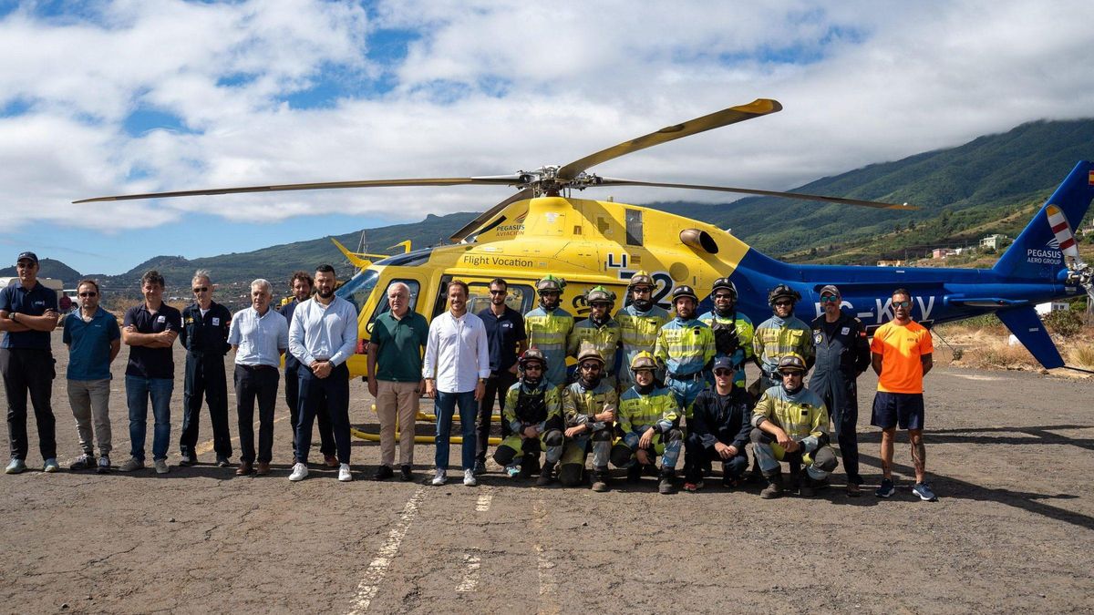 Presentación del nuevo helicóptero para los EIRIF.