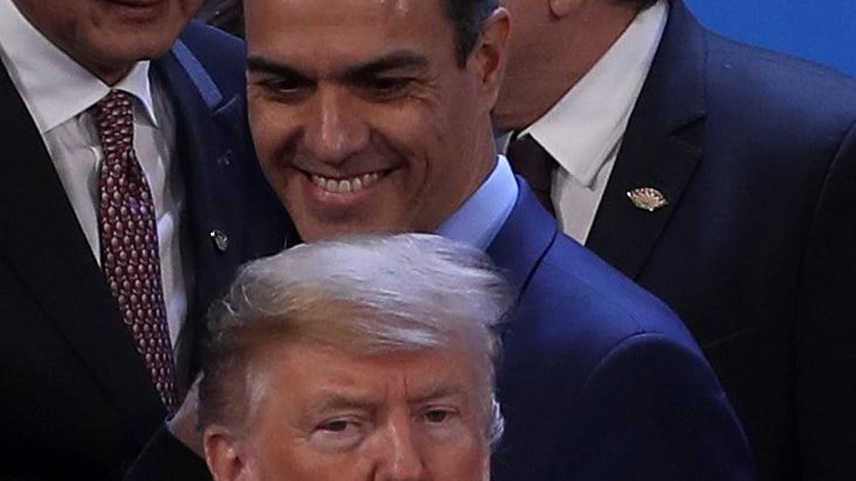 Sánchez y Trump en la cumbre del G20 en Argentina en 2018.