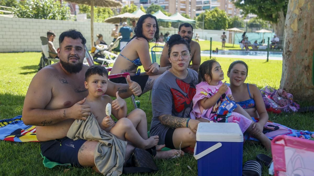 Apertura de la piscina de la Fuensanta