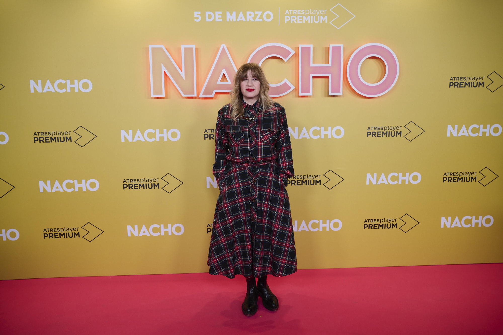Pepa Charro en la première de 'Nacho'