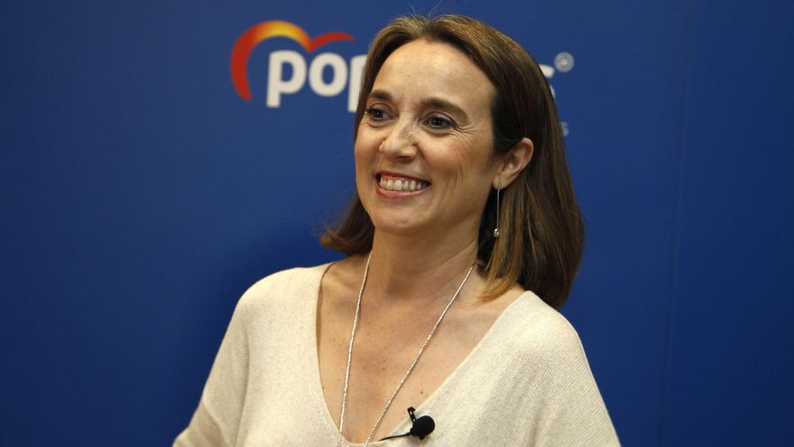 La secretaria general del Partido Popular, Cuca Gamarra.