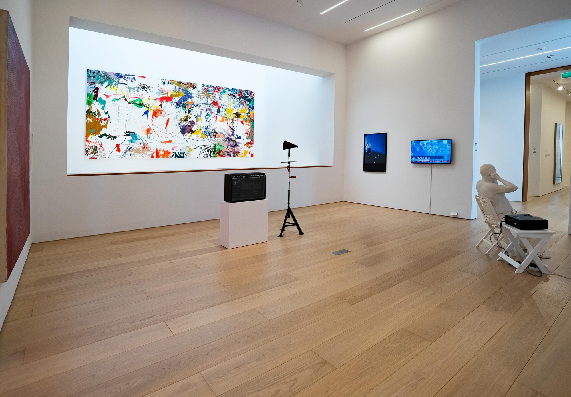 Exposición 'Del susurro al grito: la estrecha correlación entre oír y ver'  en 20/21 Espacio de Arte' de Tijarafe.