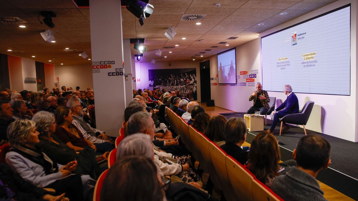 Presentación en Barcelona de la revista de elDiario.es '50 años de libertad'