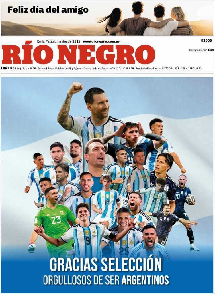 Las lágrimas de Messi y el título de España, en las tapas de los diarios del mundo