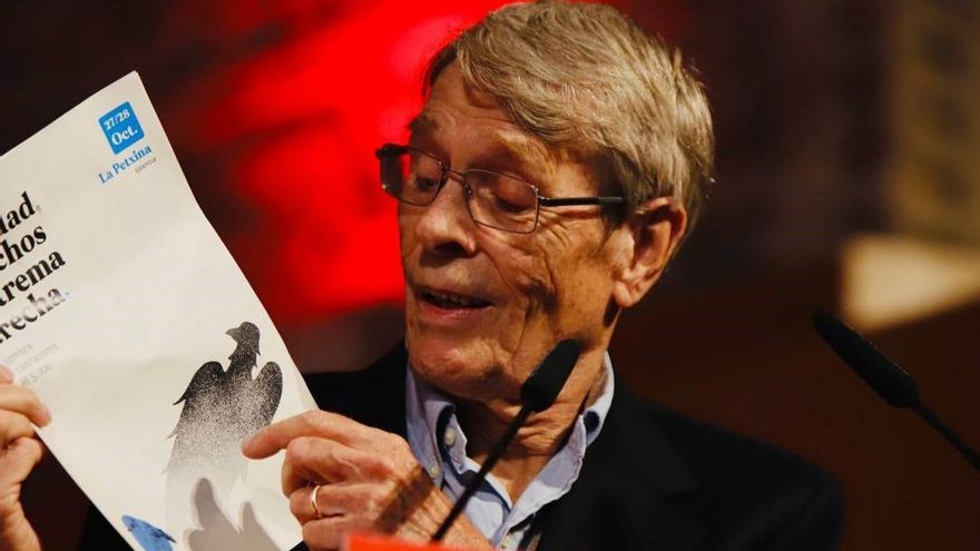 Roger Griffin, historiador y politólogo especializado en fascismo, durante el congreso en Valencia.