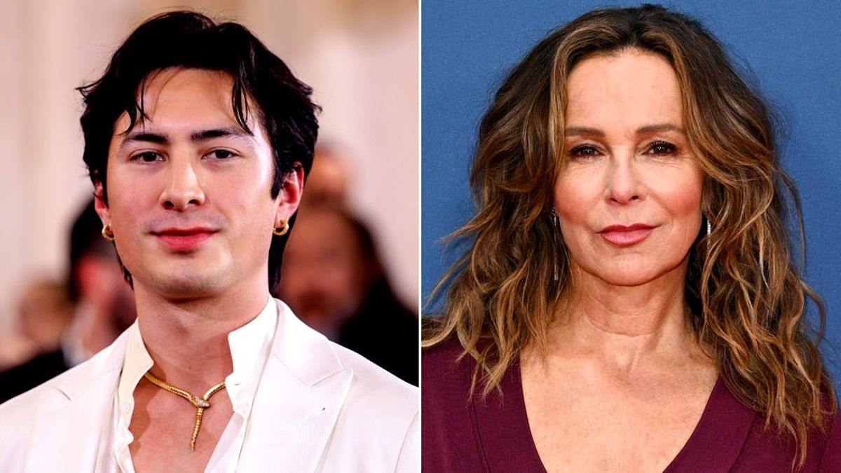 Hudson Williams y Jennifer Grey, en imágenes de archivo