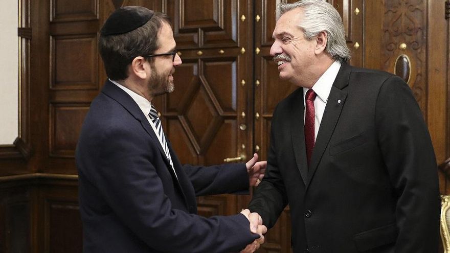 El Presidente reafirmó el compromiso ante la AMIA por el esclarecimiento de los atentados