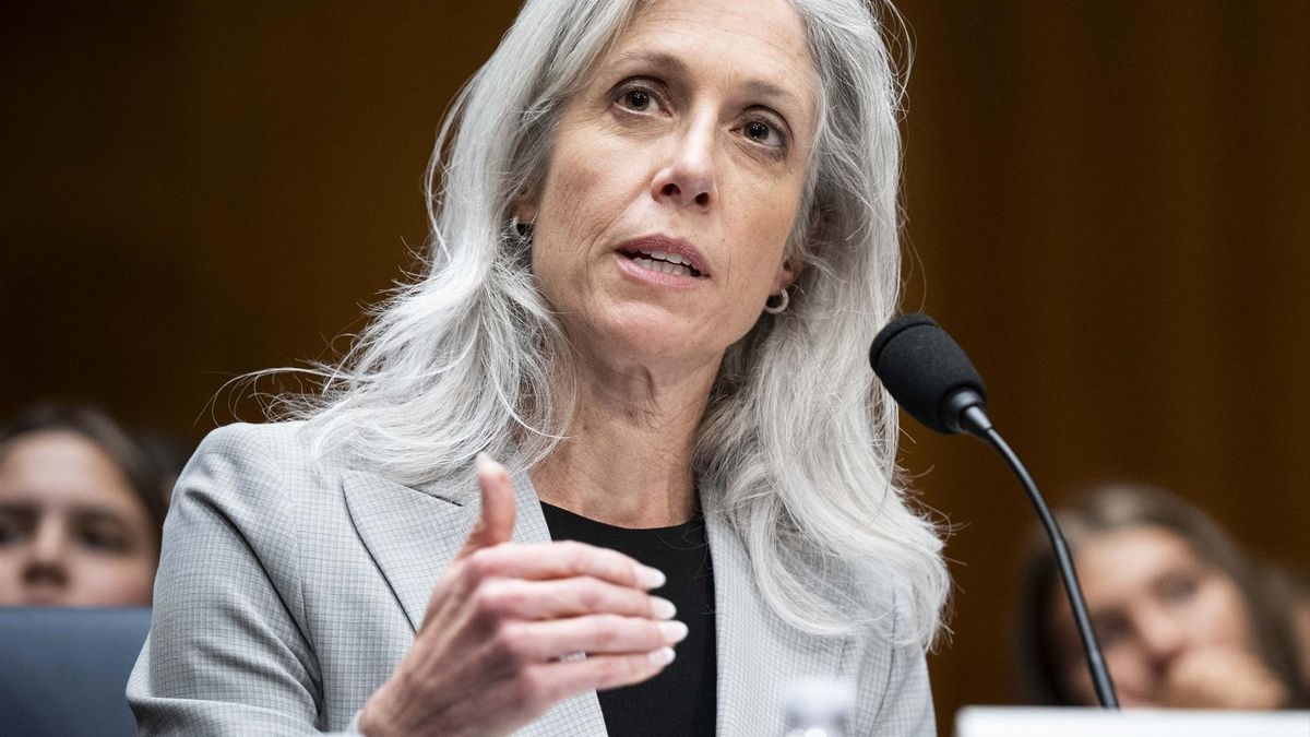 Susan Monarez durante su comparencia para ser confirmada como directora de los Centros de Prevención y Control de Enfermedades el 25 de junio de 2025, en Washington.
