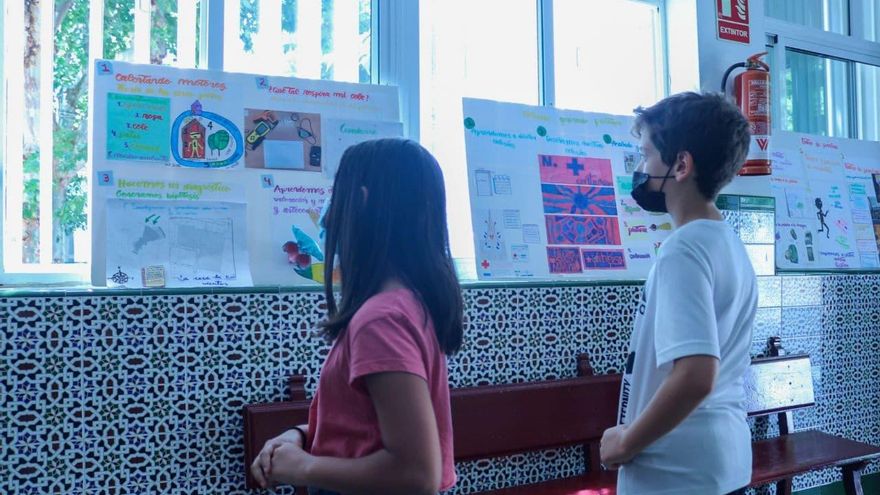 Alumnos de sexto explican cómo funciona la bioclimatización