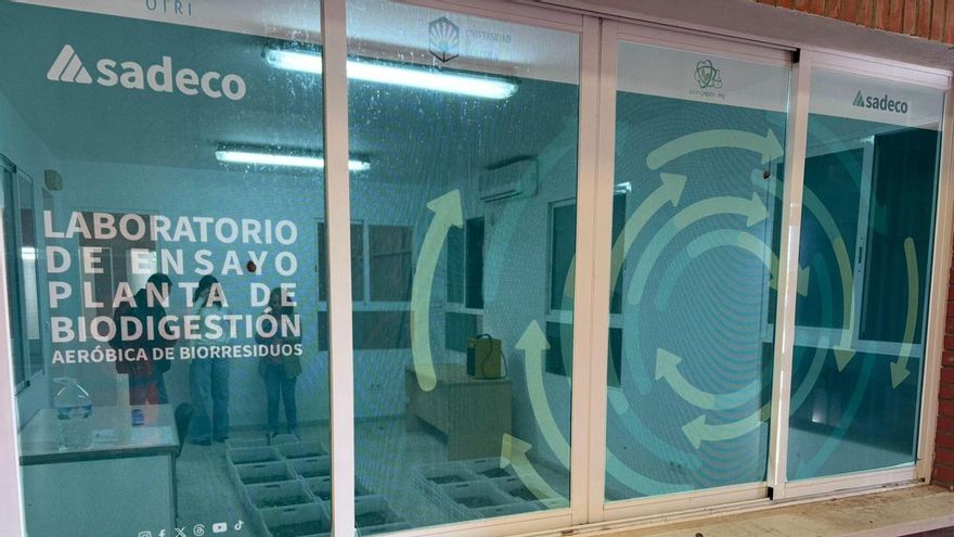 Sadeco ensaya ya el uso de larvas de moscas para generar fertilizante de los residuos