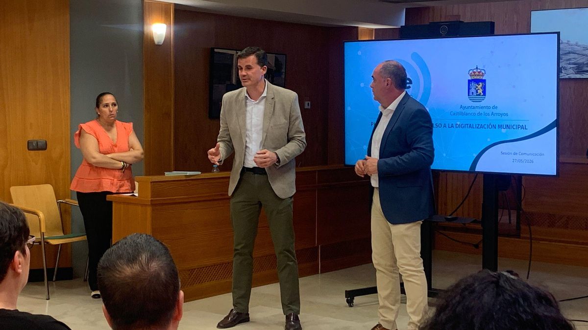 La Diputación de Sevilla arranca en Castilblanco de los Arroyos su nuevo Plan Provincial de Impulso a la Digitalización Municipal