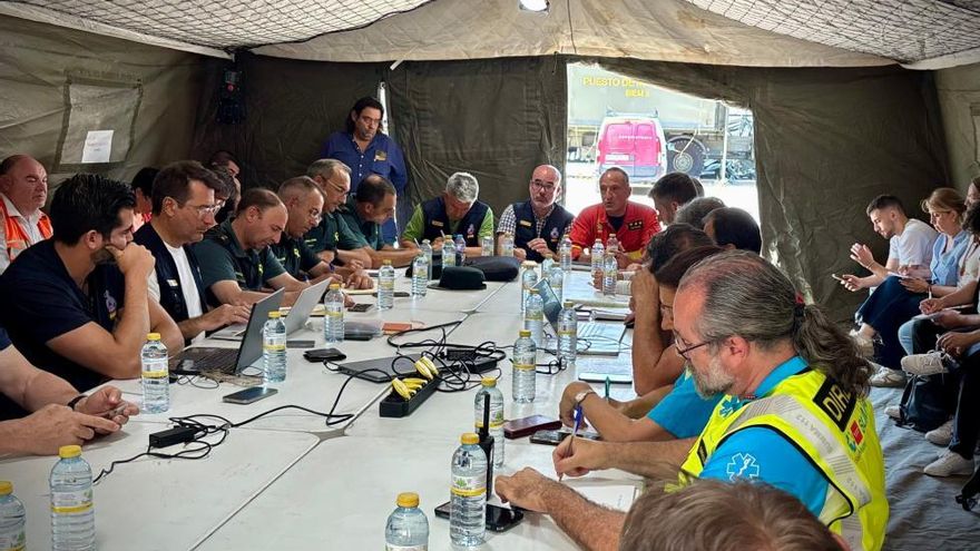 Tras la reunión del CECOPI se determina la instalación de un Puesto de Mando Avanzado en La Iglesuela del Tiétar, desde donde se coordinarán los esfuerzos de Castilla-La Mancha frente a los incendios, en lo relativo a la provincia de Toledo