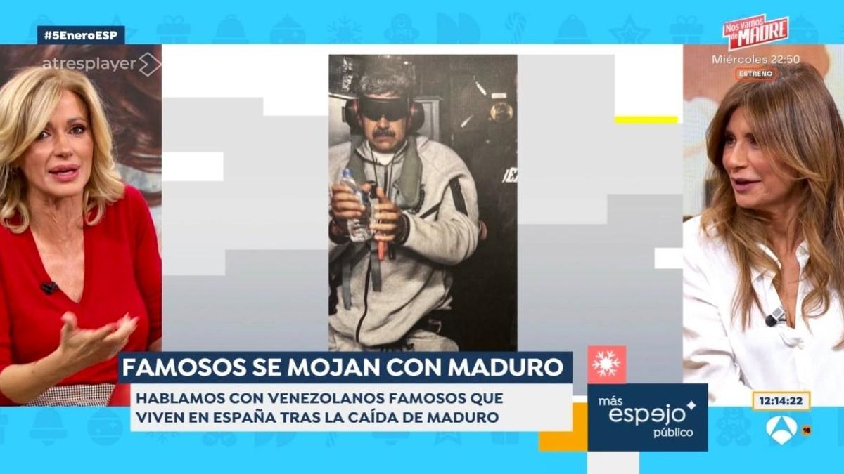 Susanna Griso recuerda a Maduro, en 'Espejo Público'