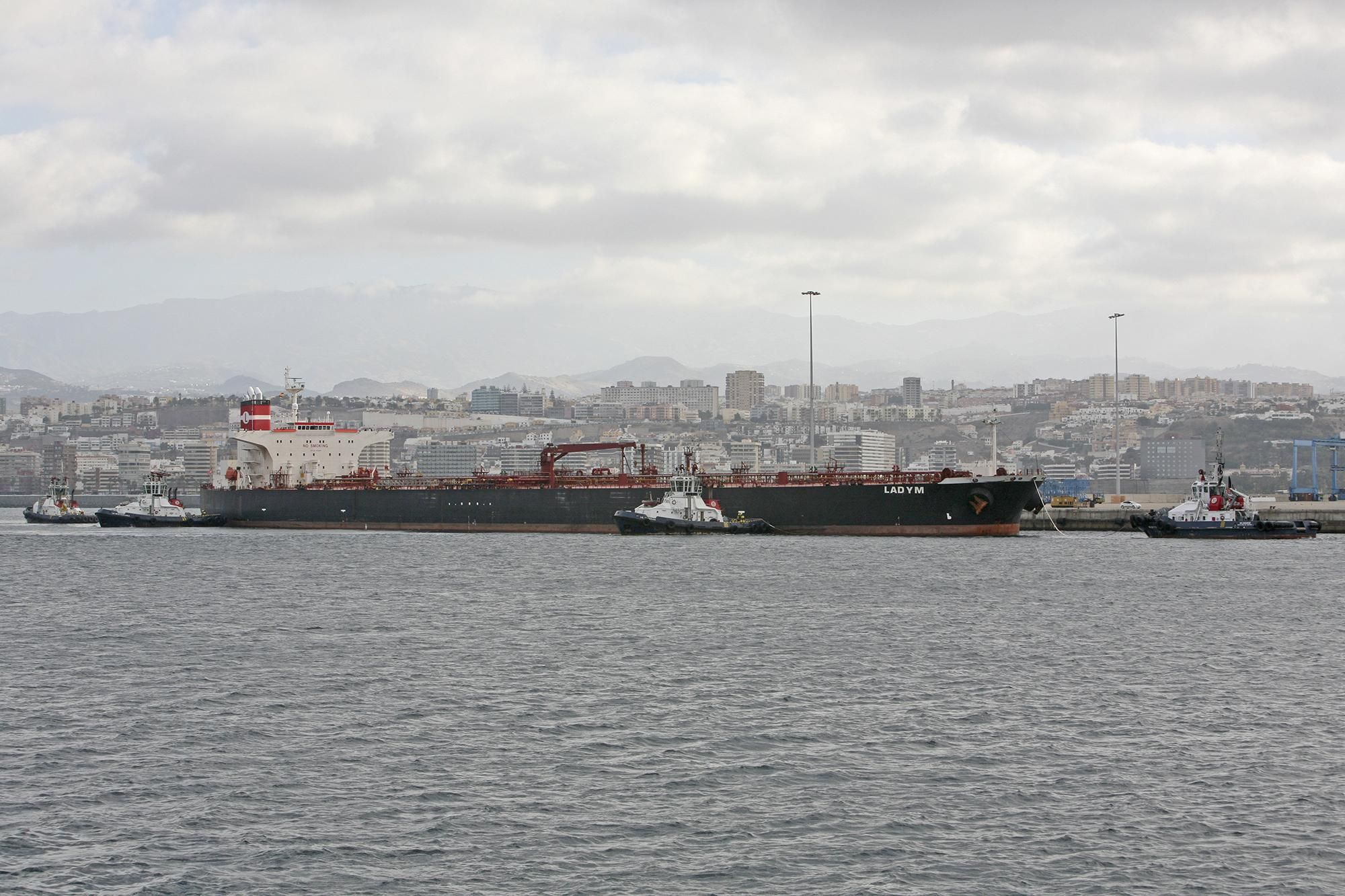 Llegada del 'Lady M' al Puerto de La Luz y de Las Palmas (ALEJANDRO RAMOS)