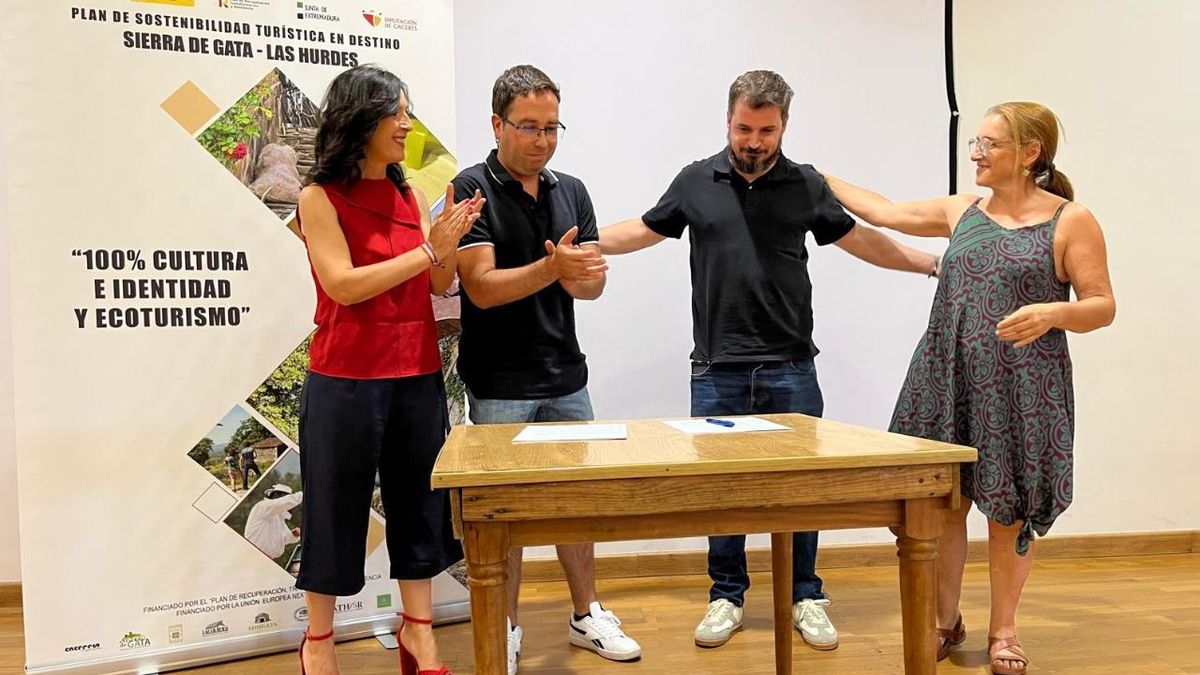 Las comarcas de Gata y Hurdes acuerdan la gestión conjunta del turismo en sus territorios