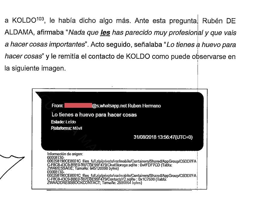 Víctor de Aldama conoce a Ábalos