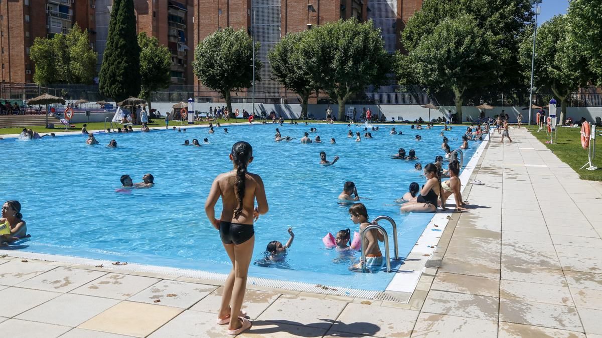 Apertura de la piscina de la Fuensanta