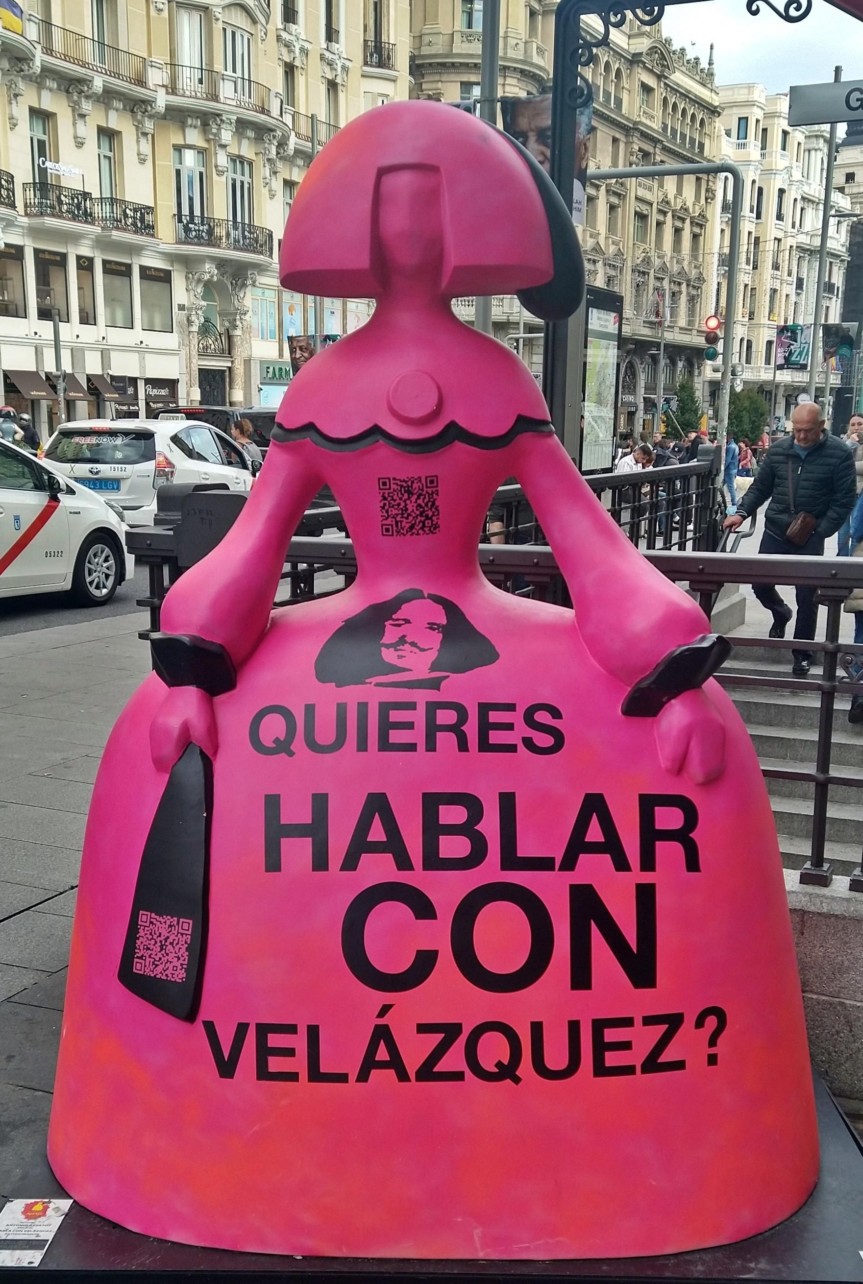 Menina para hablar con Velázquez