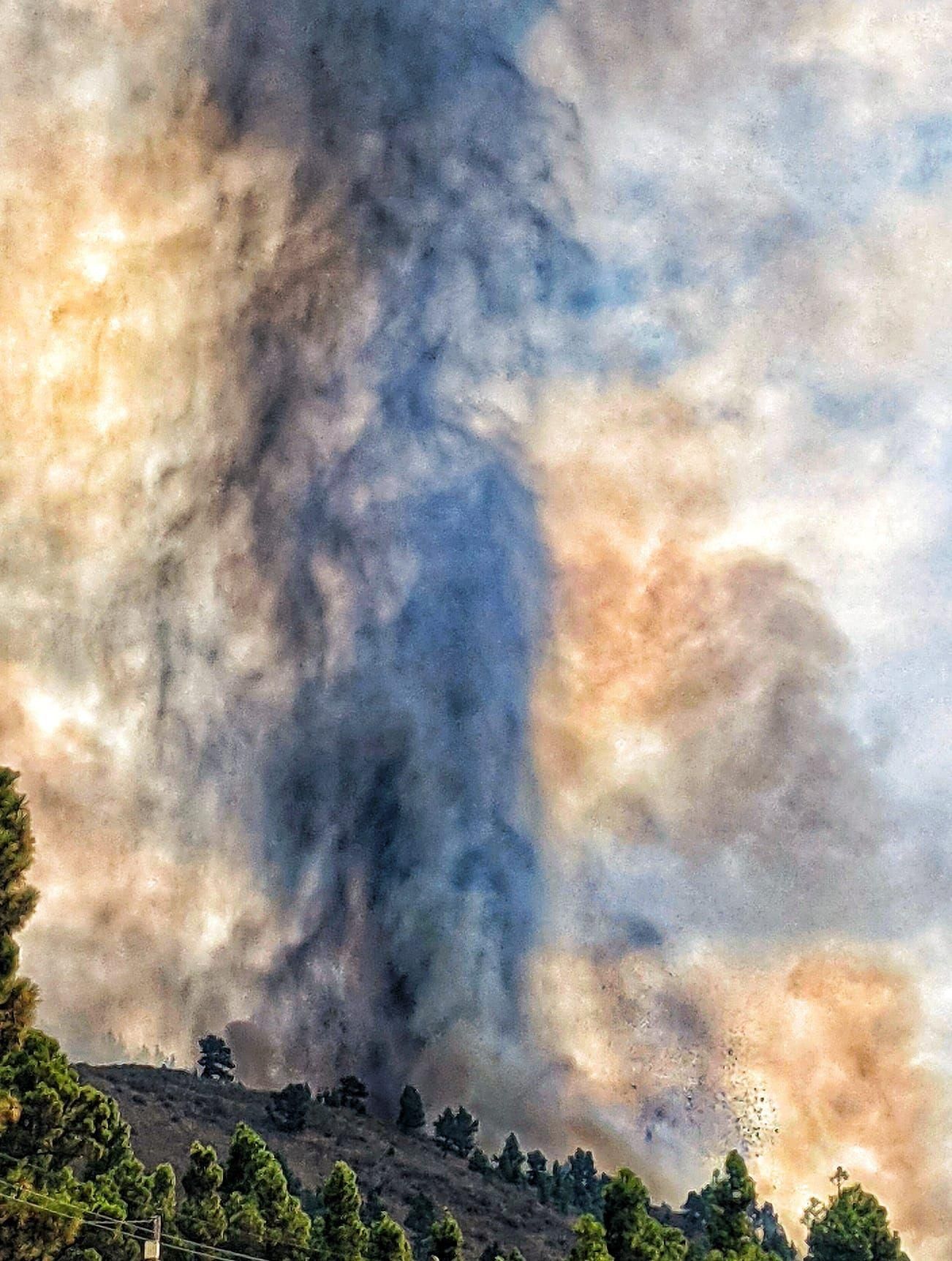magen del momento de la explosión.