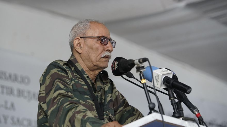 Brahim Gali, presidente de la RASD y secretario general del Frente Polisario, en 2019.