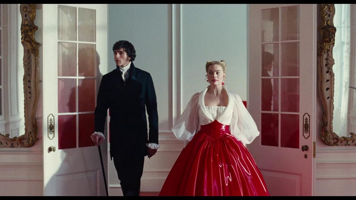 Jaco Elordi y Margot Robbie en la reimaginación del clásico de Emerald Fennell