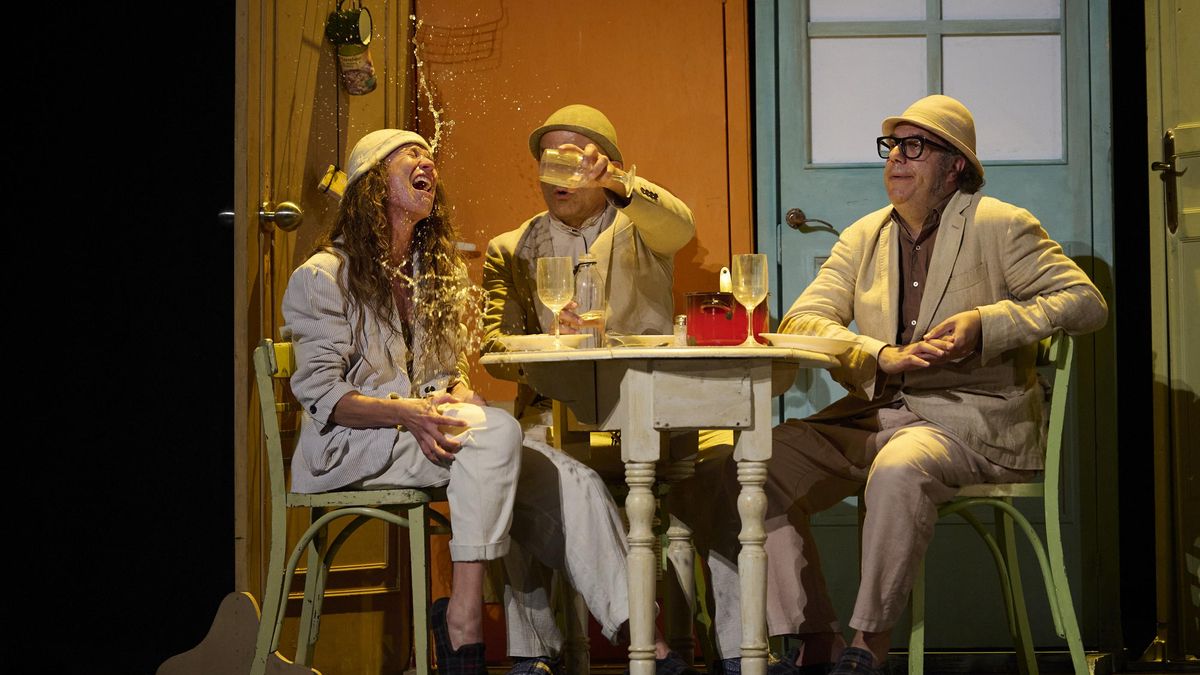 La obra 'N'importe quoi' durante el Festival Barruguet 2024