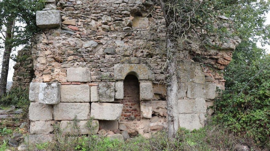 Otro punto del conjunto monacal visigodo de San Miguel en Fregenal 