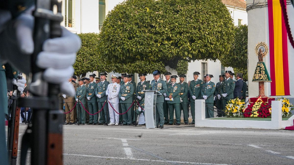 Desfile de la Guardia Civil por el Día de la Hispanidad