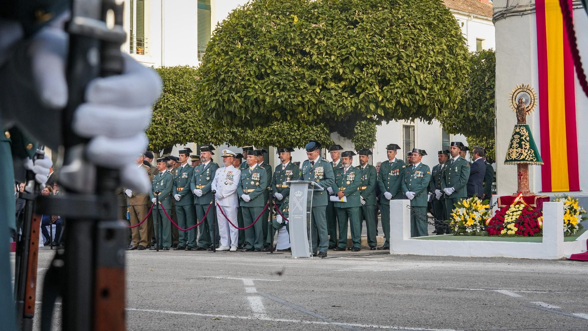 Desfile de la Guardia Civil por el Día de la Hispanidad