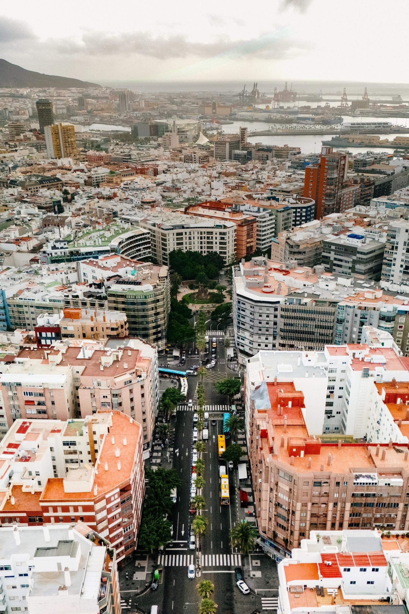 Vista de Las Palmas de Gran Canaria.