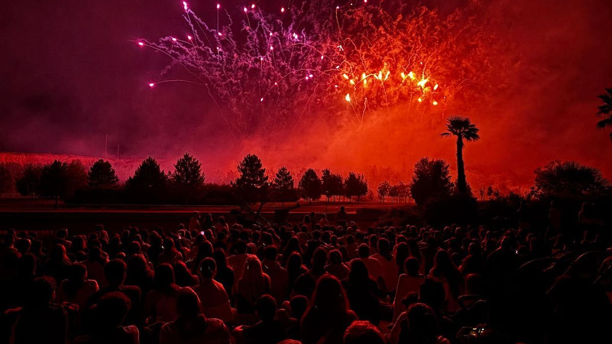 Un fallo informático obliga a terminar antes de tiempo los fuegos artificiales del lunes de San Mateo en Logroño