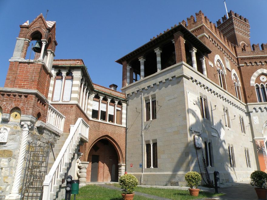 El Castello D'Albertis alberga un curioso museo antropológico.