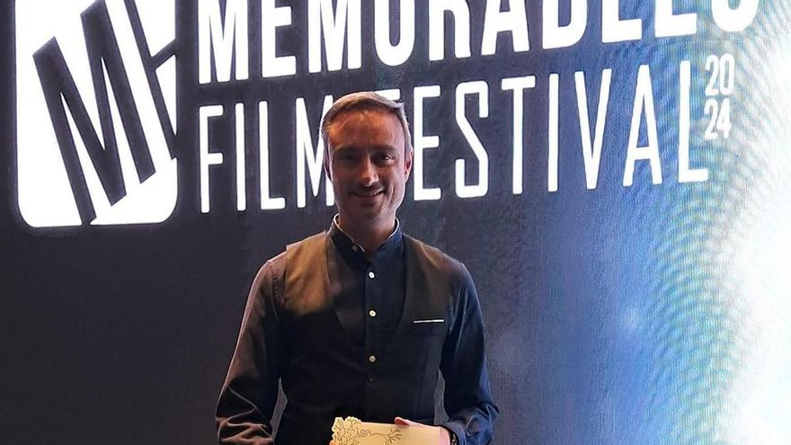 El leonés Luisángel Mendaña gana usando inteligencia artificial el premio al mejor montaje de un festival de cortos