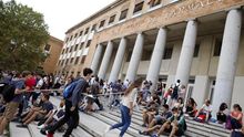 Alumnos en la Universidad Complutense de Madrid