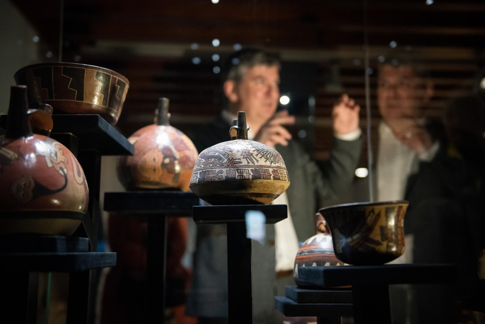 Exposición 'Los imperios perdidos: Perú milenario' en el Espacio Cultural  de CajaCanarias de Santa Cruz de La Palma. Foto: Fundación CajaCanarias/Carlos Aciego