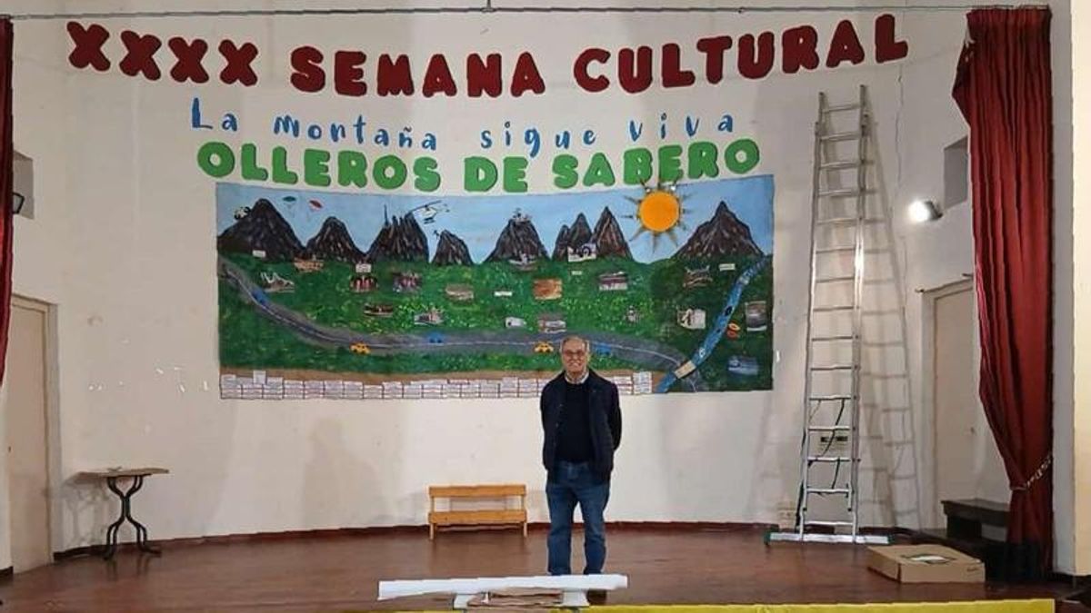 Manuel Fresno, promotor de la Semana Cultural de Olleros de Sabero. 