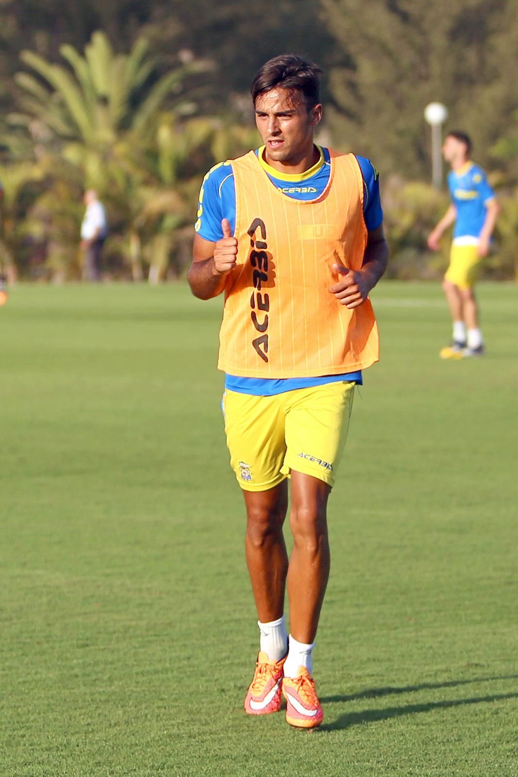 David Simón. Entrenamiento de Las Palmas. (ALEJANDRO RAMOS)