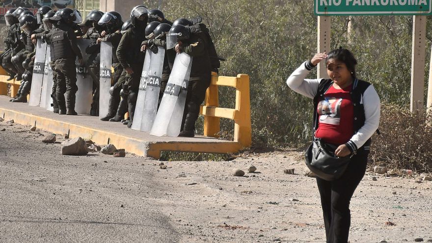 Gobierno de Bolivia anuncia operaciones policiales y militares "conjuntas" ante conflictos
