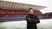 Un estudiante de la UPNA realiza un análisis sobre la evolución de los campos de fútbol a partir de estadios navarros