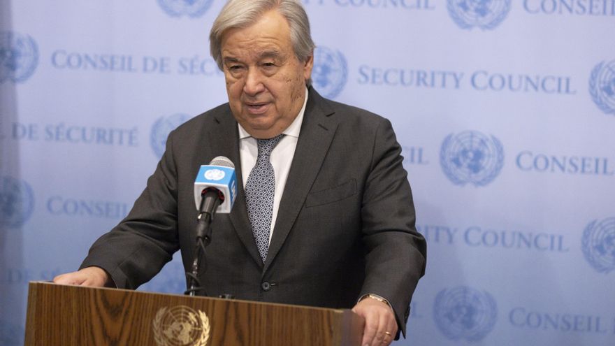 Guterres vuelve a pedir un alto el fuego inmediato en Gaza "en nombre de la humanidad"