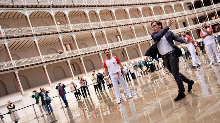 Vía libre judicial para que Almeida pueda cubrir y usar para eventos todo el año el Beti Jai, el frontón centenario de Madrid