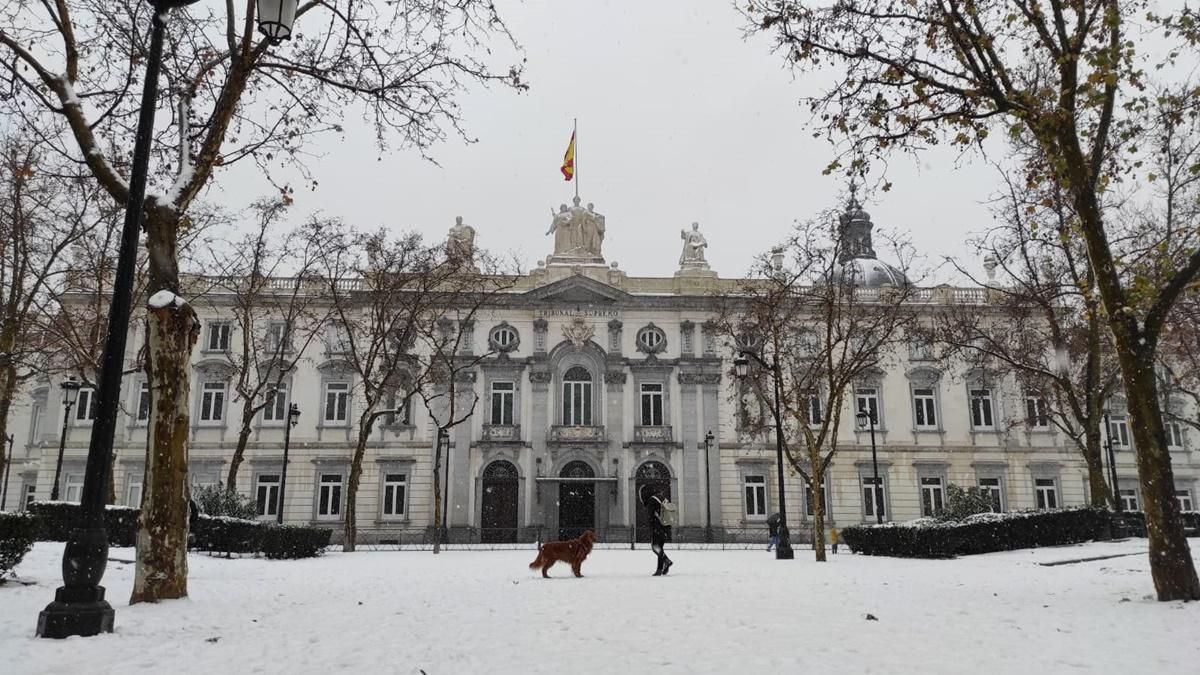 Villa de París y Salesas, lo más nevado de Chueca-Justicia
