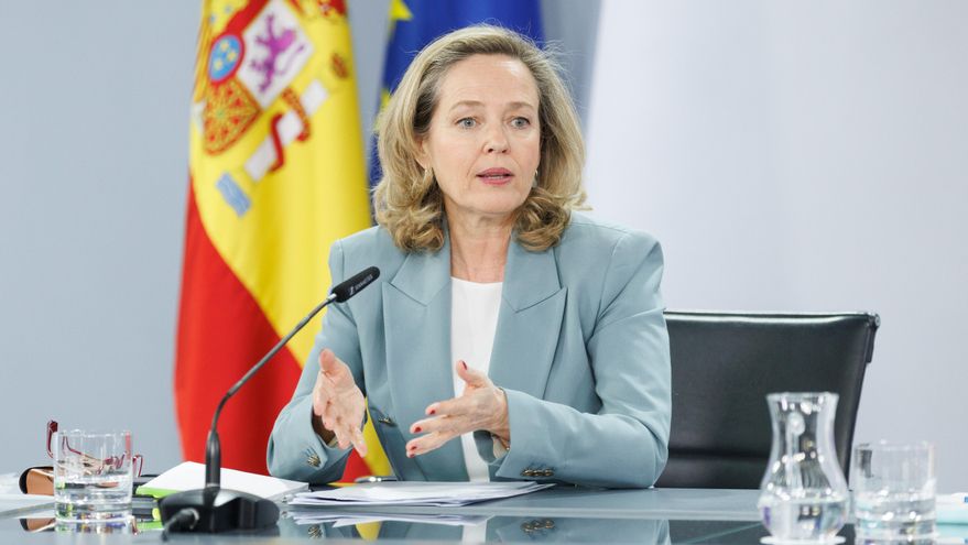 La vicepresidenta primera y ministra de Asuntos Económicos y Transformación Digital, Nadia Calviño.