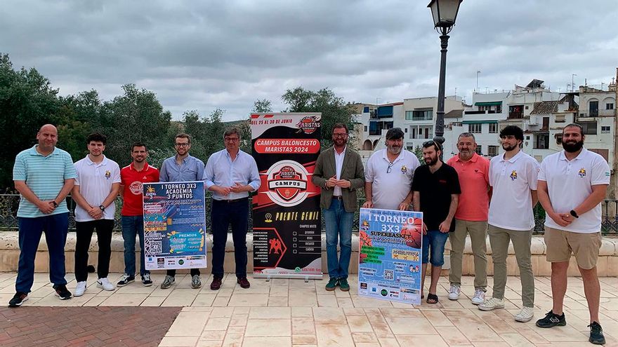 Puente Genil acogerá un torneo de baloncesto 3X3 de Superbasket y el campus del Club Baloncesto Maristas