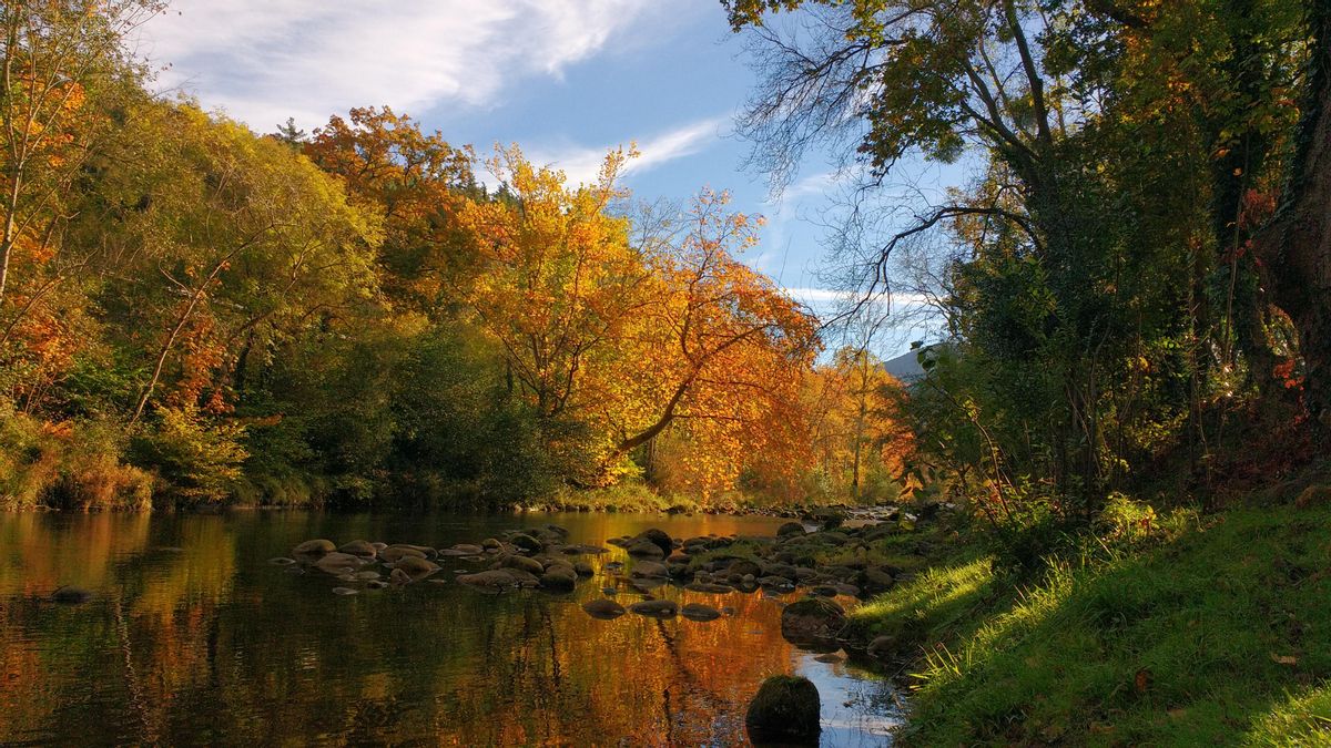 Río Nansa a su paso por Puente El Arrudo. | David Gutiérrez Ferreiro