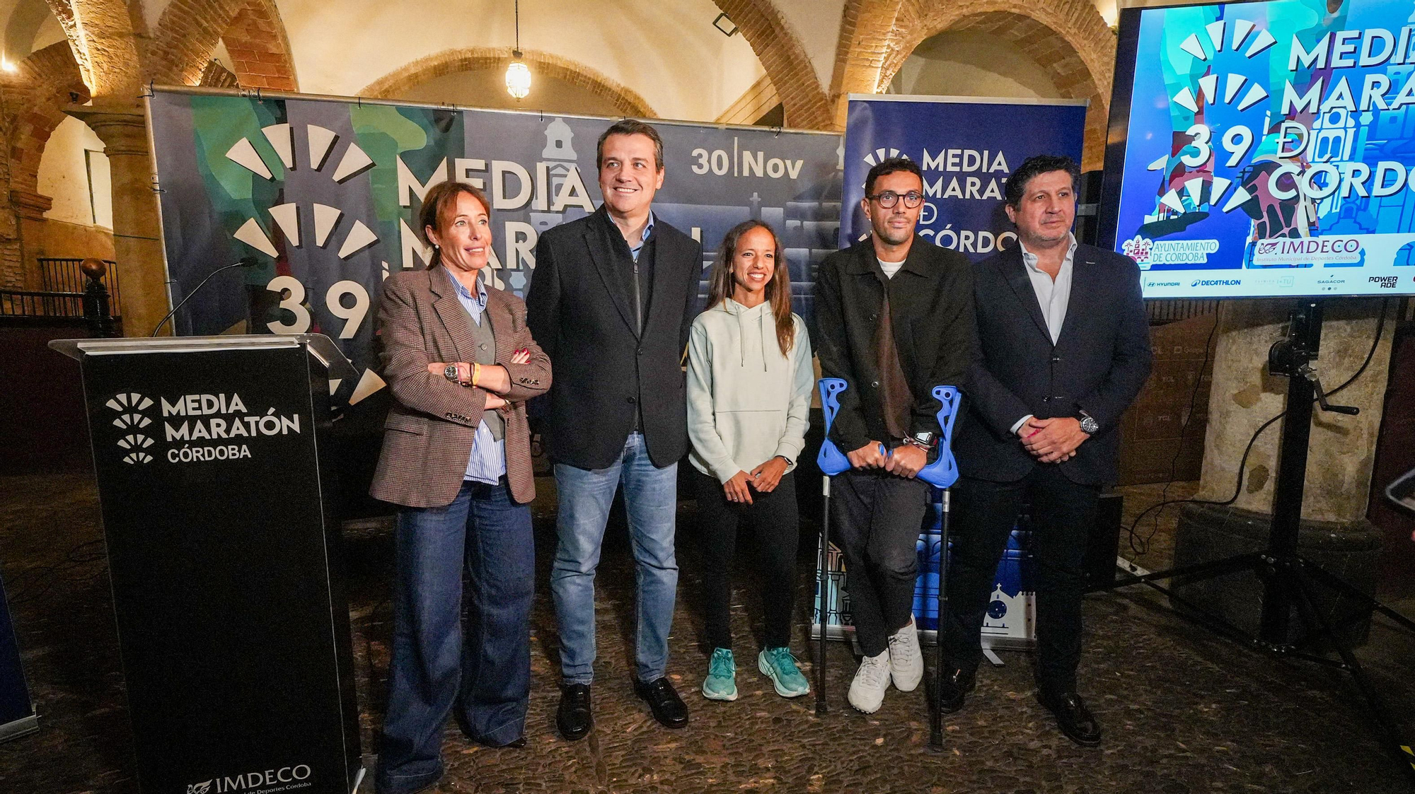 Presentación de la media maratón de Córdoba