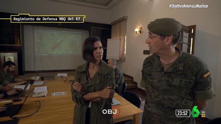 Ana Pastor vivió en 'El Objetivo' cómo actuaría el Ejército ante una explosión nuclear