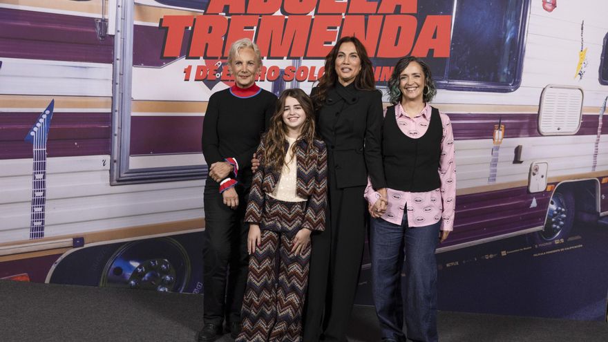 Tres generaciones de mujeres en 'Abuela tremenda', la primera comedia familiar del año