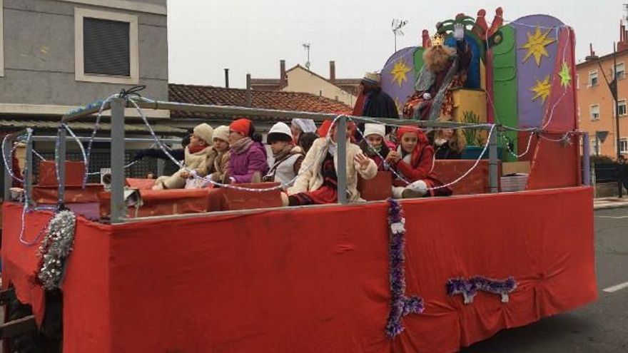 Los Reyes Magos en San Andrés del Rabanedo.