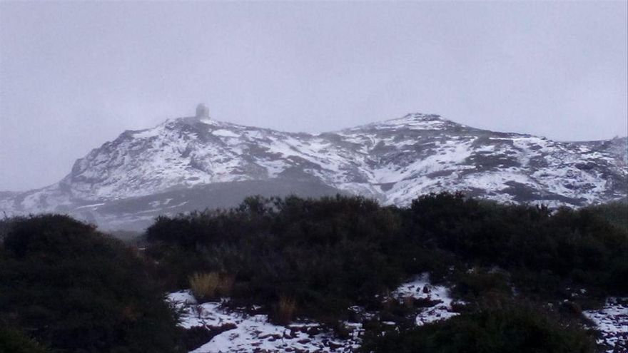 Tiempo en Canarias: lluvias y bajada de temperaturas en todas las islas, con posible nieve en las cumbres de La Palma y Tenerife